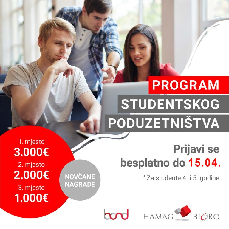 HAMAG-BICRO: Program studentskog poduzetništva